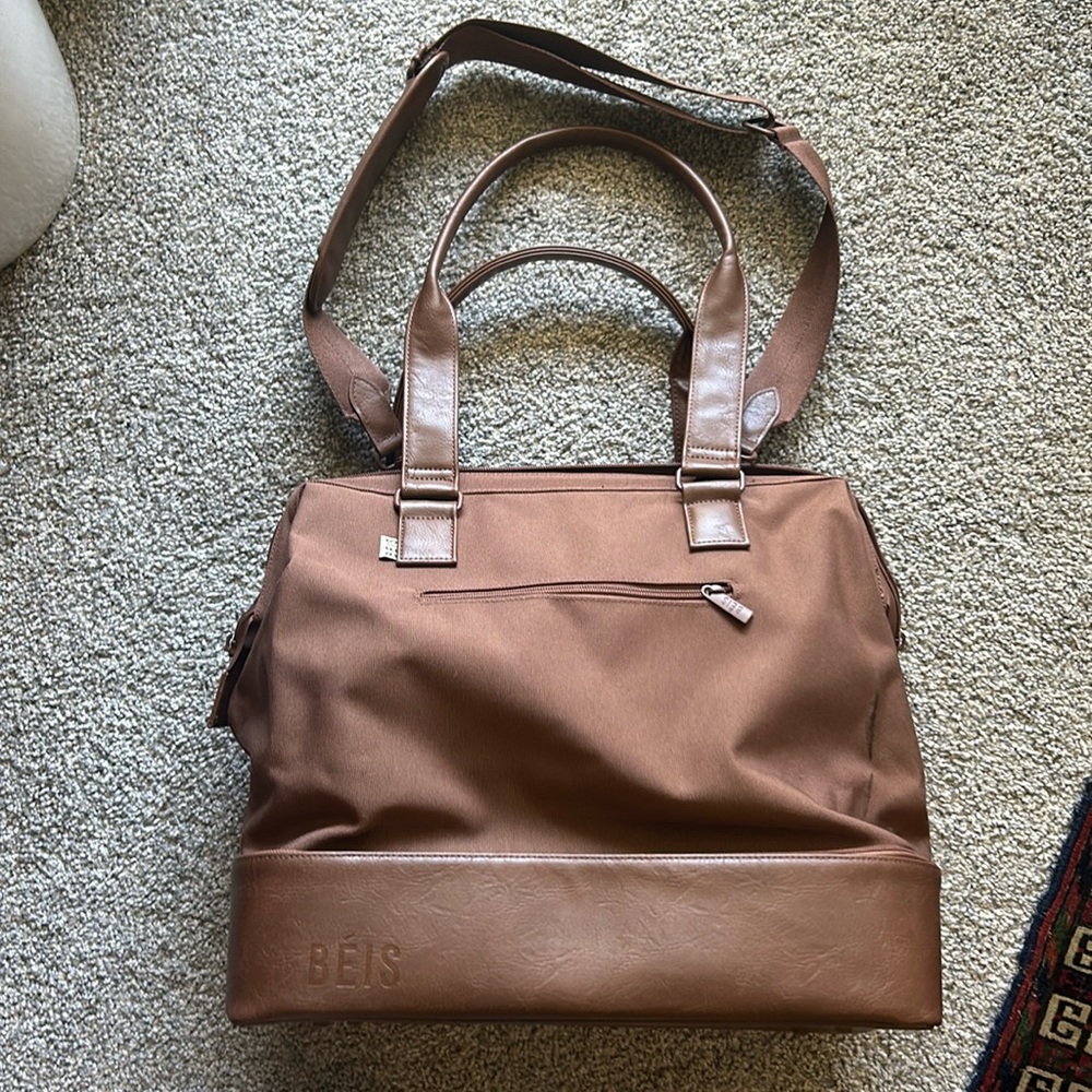 beis mini weekender- maple